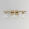 Maxim Lighting Cubos 3-Light Bath Vanity, Natural Aged Brass 21383CLNAB - alternate 3